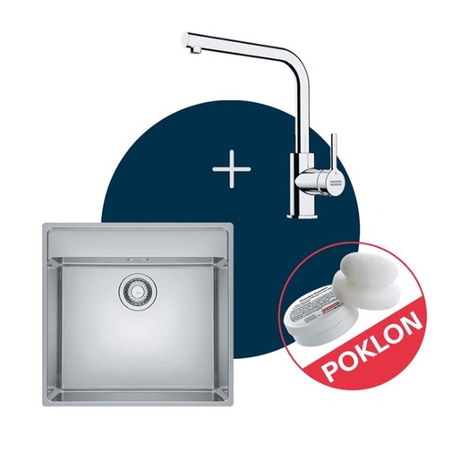 Franke set sudoper Maris MRX 210-50 TL + česma LINA L