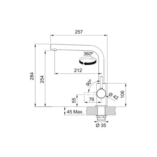 Franke set sudoper Maris MRX 210-50 TL + česma LINA L