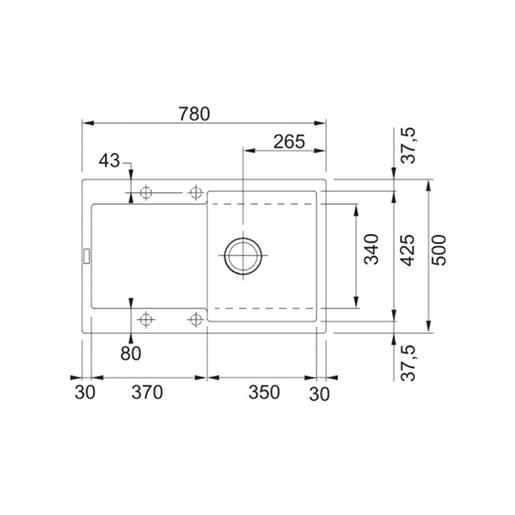 Franke set sudoper Maris MRG 611 + česma SIRIUS DOCCIA L