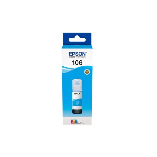 Tinta Epson EcoTank 106 Cyan