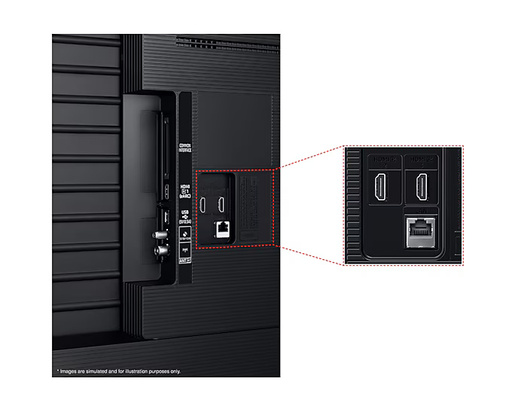 SAMSUNG LED televizor UE43U8072FUXXH, 4K Ultra HD, Smart TV, Tizen™, MetalStream Dizajn, HDR 10+, Crystal Procesor 4K, Crni