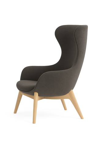 Queen Bombay lounge stolica - tamnosiva