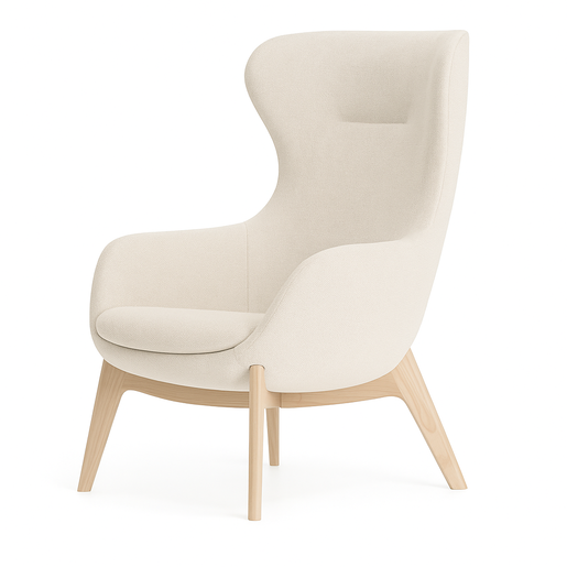 Queen Bombay lounge stolica - siva