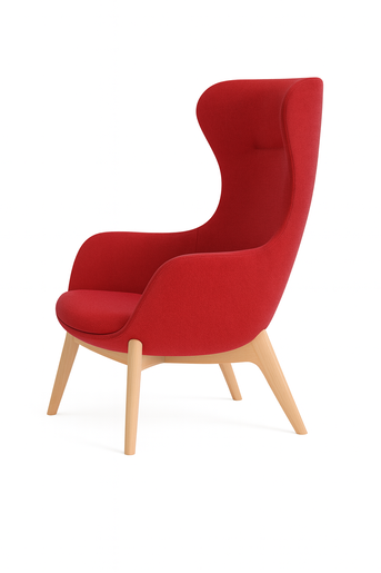 Queen Bombay lounge stolica - crvena