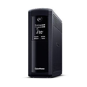 CyberPower UPS 1200VA/720W VP1200ELCD, line-int., šuko, desktop