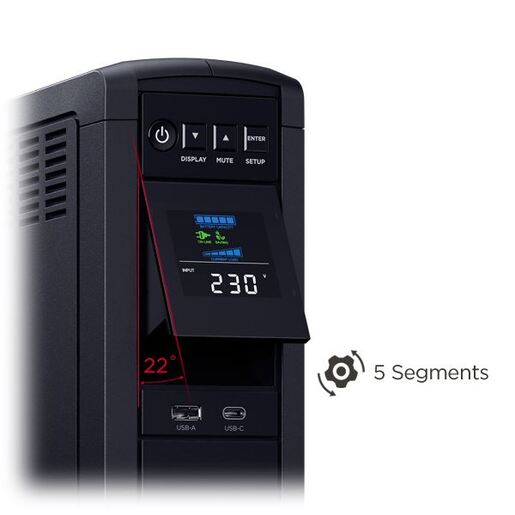 CyberPower UPS 1350VA/780W CP1350EPFCLCD