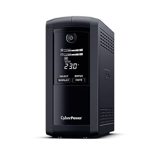 Cyberpower UPS 700VA/390W VP700ELCD line-int., šuko, desktop