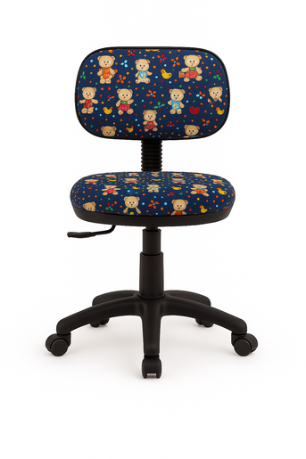 Podesiva dječija stolica za radni stol – s motivom medvjedića