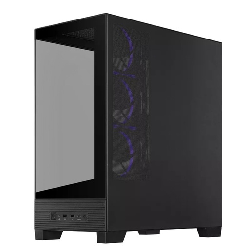 ASUS kućište A31 PLUS TG ARGB black Mid-tower, ATX, 7 Expansion4x ARGB 120mm fans