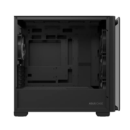 ASUS kućište A23 PLUS TG ARGB Black, Micro-ATX,4x ARGB fans