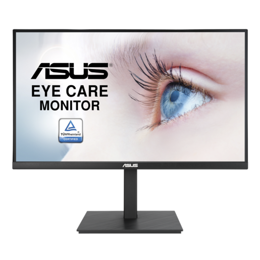 ASUS monitor VA27AQSB, 27, QHD, IPS,  350 cd/m2, Adaptive Sync, HDMI, DP, 75 Hz, 1 ms