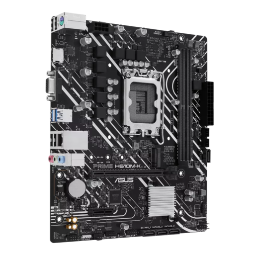 ASUS matična ploča PRIME H610M-K LGA 1700, 2x DDR5,1x M.2,6xUSB1x VGA, 1x HDMI, mATX