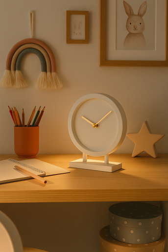 BIZZOTTO sat dekorativni Jeremy 18x21,5cm bijeli