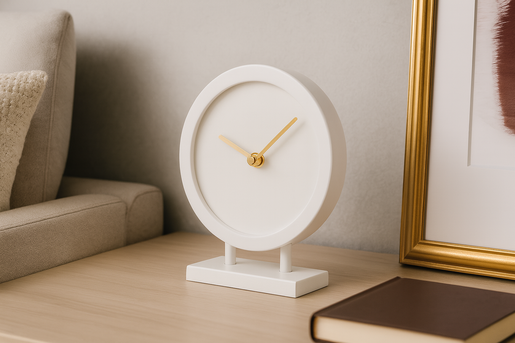 BIZZOTTO sat dekorativni Jeremy 18x21,5cm bijeli