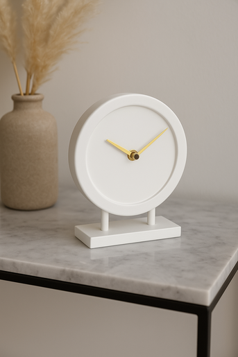 BIZZOTTO sat dekorativni Jeremy 18x21,5cm bijeli