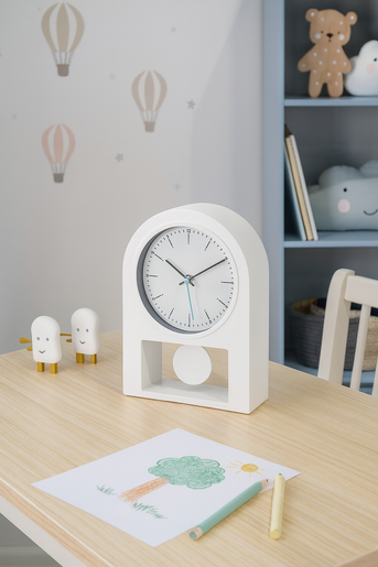 BIZZOTTO sat dekorativni Patrik 20x27cm bijeli