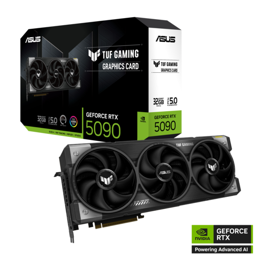 ASUS grafička kartica TUF Nvidia GeForce RTX 5090 32G GAMING 32GB GDDR7, 512-bit,3xDP, 2x HDMI