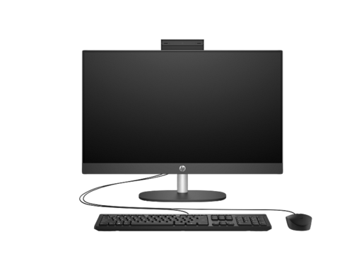 HP računar ProOne 240 G10 AIO, 24, Non Touch, Intel Core i5 1335U, 8GB DDR4 RAM, 512GB SSD, FreeDOS, miš i tastatura, 3 godine garancije, crni