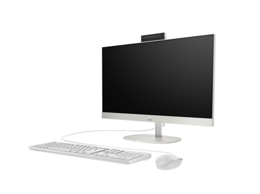 HP računar ProOne 240 G10 AIO, 24, Non Touch, Intel Core i5 1334U, 16GB DDR4 RAM, 512GB SSD, FreeDOS, bijeli, miš i tastatura ,3 godine garancije
