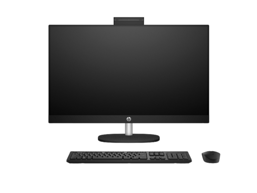 HP računar 27-cr0019ny AIO, 27,Non Touch, Intel Core i7 1355u,16GB DDR4 RAM, 512GB SSD, FreeDOS, crni, miš i tastatura, 1 godina garancije