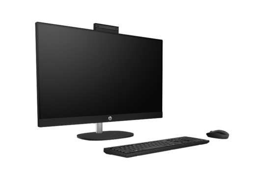HP računar 27-cr0019ny AIO, 27,Non Touch, Intel Core i7 1355u,16GB DDR4 RAM, 512GB SSD, FreeDOS, crni, miš i tastatura, 1 godina garancije