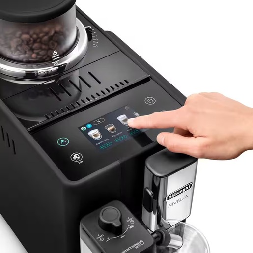 DeLonghi aparat za espresso kafu EXAM440.55.B Rivelia, automatski, crni