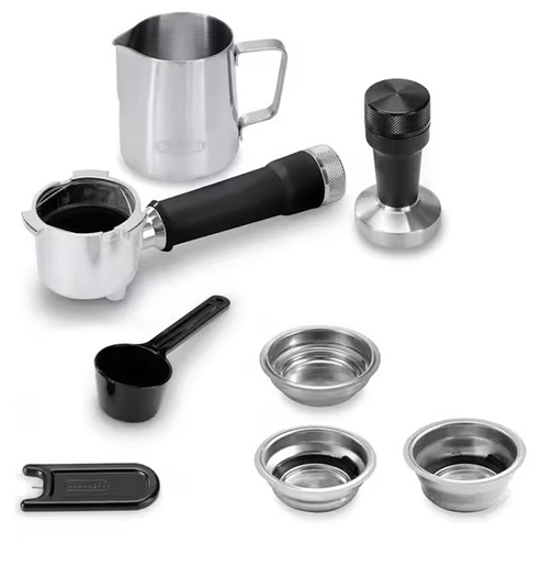 DeLonghi aparat za espresso kafu EC890.M Dedica Duo ručni, srebreni