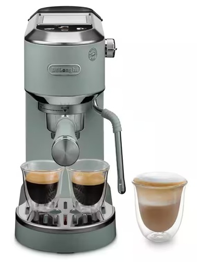 DeLonghi aparat za espresso kafu EC890.GR Dedica Duo ručni, zeleni