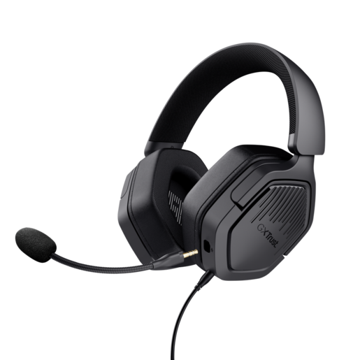 Trust GXT slušalice 492 Carus over-ear gaming, žičane, crne
