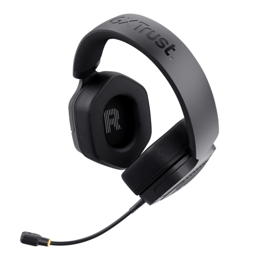 Trust GXT slušalice 493 Carus bežične over-ear gaming ,crne