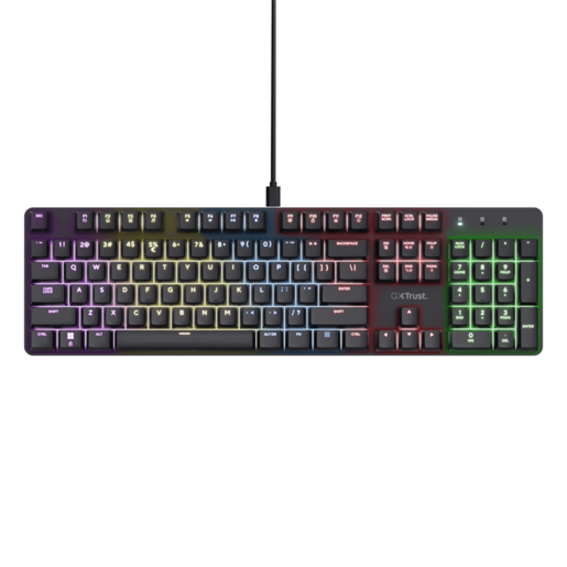 Trust GXT tastatura 871 Zora mehanička gaming, US layout