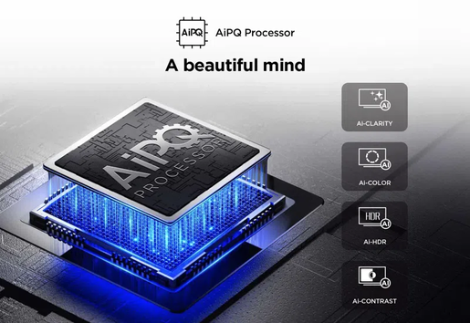 TCL QLED televizor 50P7K, 4K Ultra HD, Smart TV, Google TV, AiPQ PRO PROCESSOR, HVA ekran, Dolby Atmos, HDR10, **MODEL 2025**        