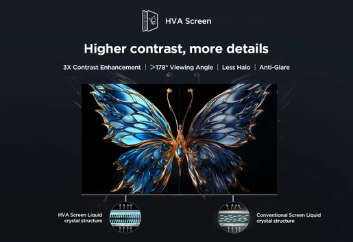 TCL QLED televizor 50P7K, 4K Ultra HD, Smart TV, Google TV, AiPQ PRO PROCESSOR, HVA ekran, Dolby Atmos, HDR10, **MODEL 2025**        