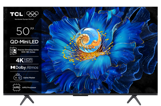 TCL QD MiniLED televizor 55C6KS 4K QD-Mini LED televizor, 4K Ultra HD, Smart TV, Google TV, AiPQ procesor, ONKYO 2.1 Hi-Fi sistem, HVA panel, Ultra tanki dizajn