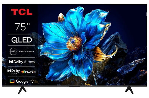 TCL QLED televizor 75P7K 4K Ultra HD, Smart, Google TV, AiPQ procesor, Dolby Vision · Atmos, HDR10+, HVA panel