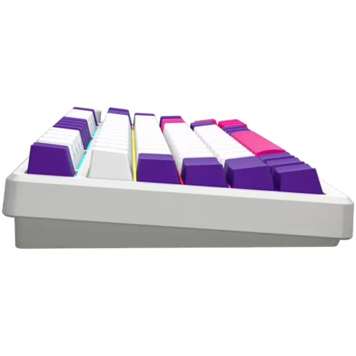 LORGAR tastatura KBP7075W, bežična 75% mehanička Gaming, bijela, EN layout