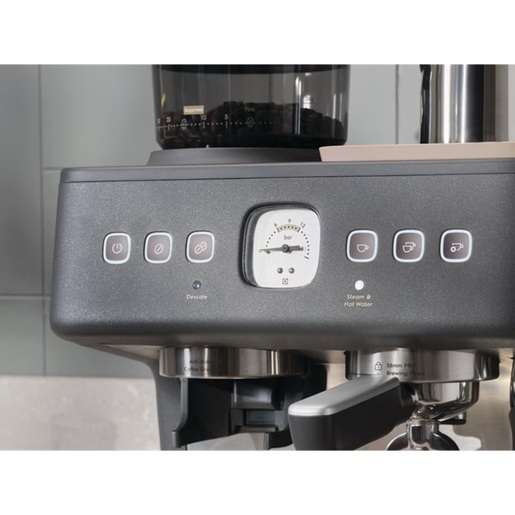 ELECTROLUX aparat za espresso kafu E8EC1-8BP, ručni + GRATIS 1.5 kg Illy kafe