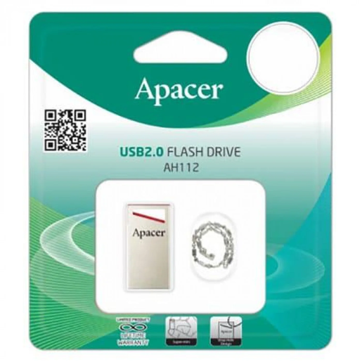 APACER USB stick 64GB USB 2.0 AH112 crveni