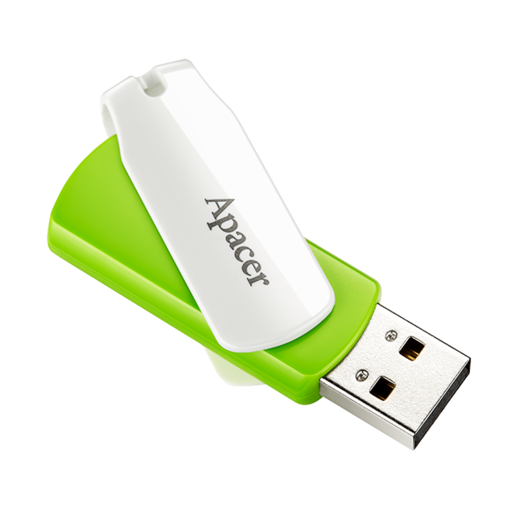 APACER USB Stick 64GB USB 2.0 AH335 zeleni