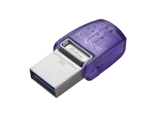 Kingston USB stick microDuo 3C 64GB USB Type-A and USB Type-C