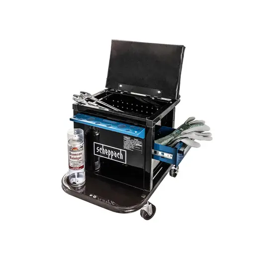 Scheppach radionička stolica s kotačima i ladicama 2u1 TW900