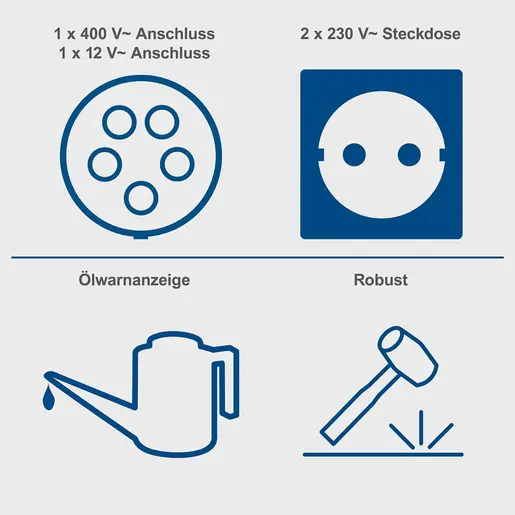 Scheppach Benzinski agregat SG7100X