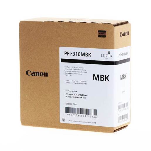 Canon tinta PFI-310 MBK