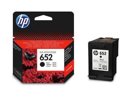 HP Tinta F6V25AE Black 652