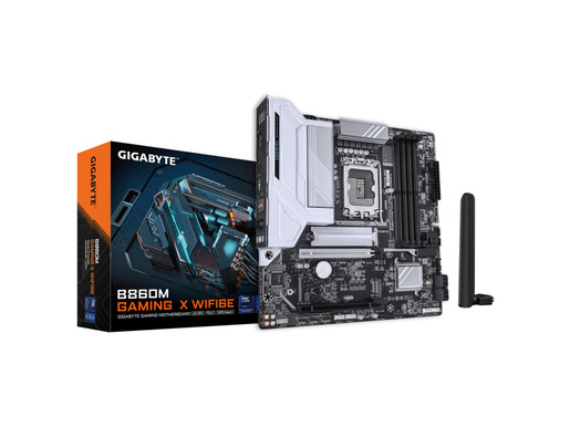 Gigabyte matična ploča B860M Gaming X Wifi LGA1851; 4xDDR5; 2xM.2; 4xSATA8xUSB; HDMI, DP; USB Type-C, mATX;