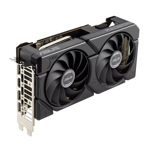 ASUS grafička kartica AMD Radeon DUAL RX7600 O8G EVO 8GB GDDR6, 128-bit, 3x DP, 1x HDMI