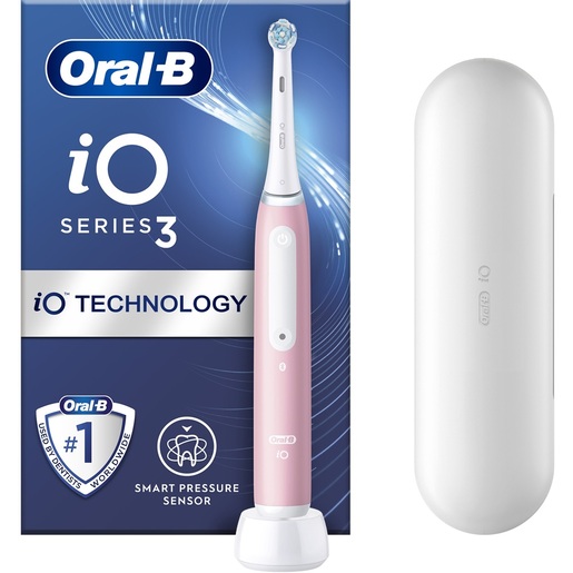 Oral-B četkica za zube iO Series 3 Pink + travel case