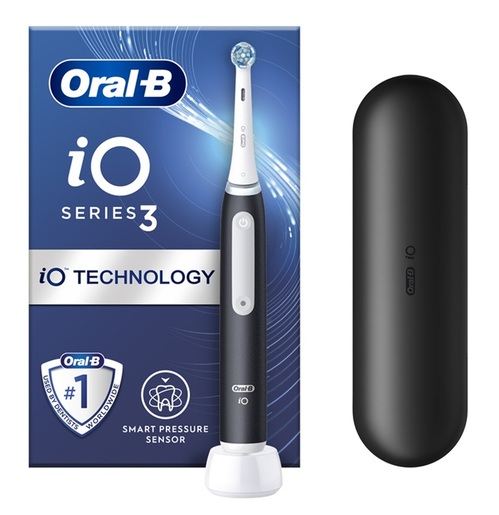 Oral-B četkica za zube iO Series 3 Black + travel case