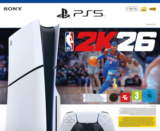 PlayStation 5 Slim D chassis + NBA 2K26 PS5 VCH