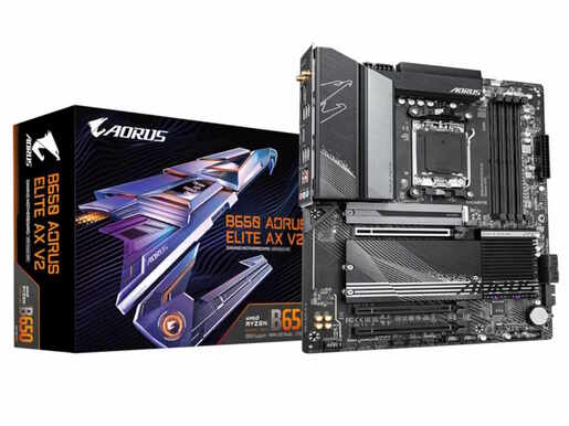 GIGABYTE matična ploča B650 Aorus Elite AX ,AM5, 4xDDR5, up to 256GB, (up to 8000MHz), DP, HDMI, WIFI